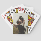 Add Your Own Custom Wedding Photo Couples Template トランプ (裏面)