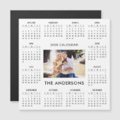 Add Your Own Family Photo 2026 Calendar | Magnet (正面/裏面)
