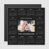 Add Your Own Family Photo 2026 Calendar | Magnet (正面/裏面)