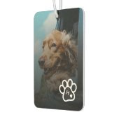 Add Your Own Photo Dog Pets Monogram カーエアーフレッシュナー (左)