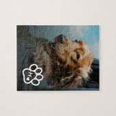 Add Your Own Photo Dog Pets Monogram jigsaw puzzle ジグソーパズル (横)