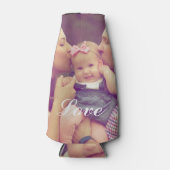 Add Your Own Photo Love引用文 パーソナライズされた ボトルクーラー (正面)