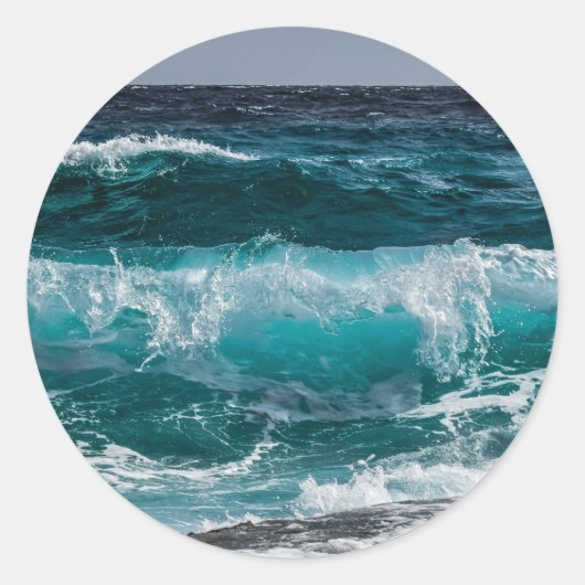 Add Your Own Photo Personalized ラウンドシール (正面)