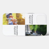 Add your own photos, text and background throw pi Case-Mate iPhoneケース (裏面 (横))