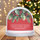Add Your Own Quote Christmas Botanical Floral
