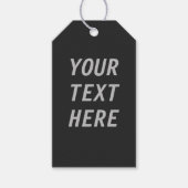 Add Your Own Text  ギフトタグ (正面)