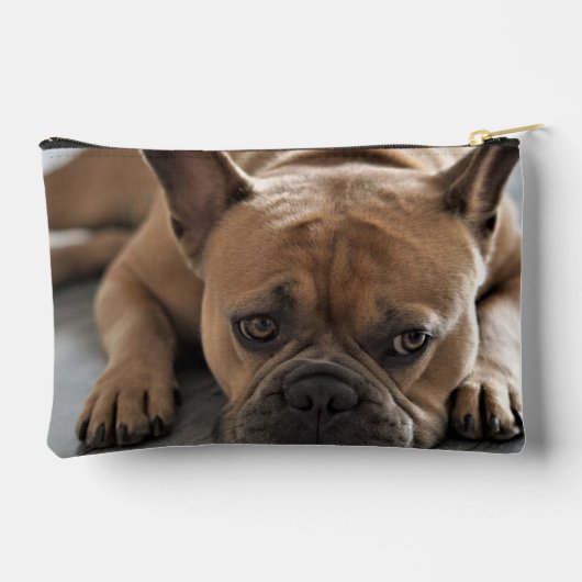 Add Your Photo and Text 2 Sided Customized アクセサリーポーチ (裏面)