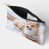 Add Your Photo and Text 2 Sided Customized アクセサリーポーチ (見開き)