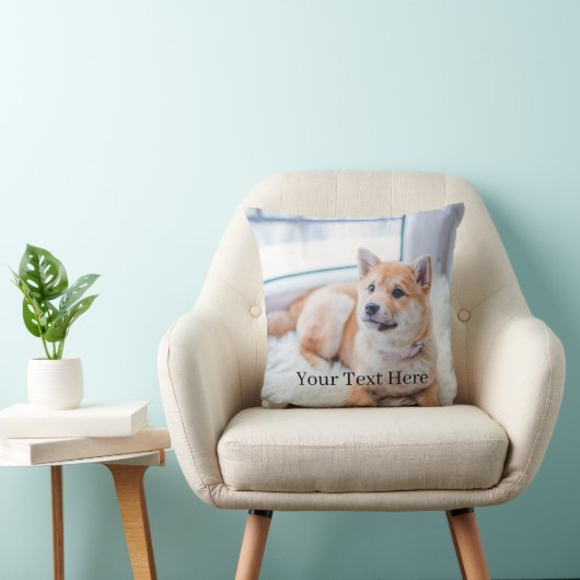 Add Your Photo and Text 2 Sided Customized クッション (椅子)