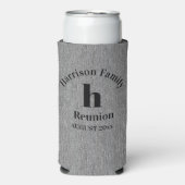 Add Your Photo Family Reunion Popular Slim スリム缶クーラー (Seltzer正面)