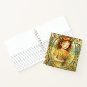 Add your photo here Antique Vintage frame ノートブック (内部)