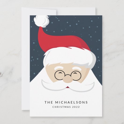 ADD YOUR PHOTO | Ho Ho Ho Santa Claus (正面)