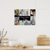 Add Your Photo Vision Board Custom Poster ポスター (キッチン)