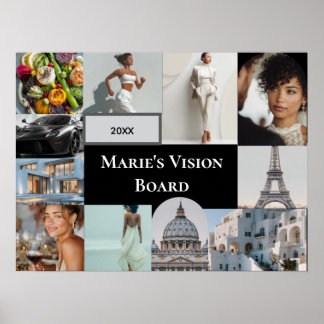 Add Your Photo Vision Board Custom Poster ポスター