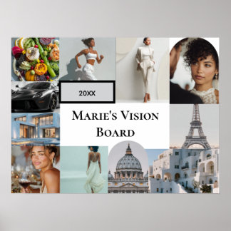 Add Your Photo Vision Board Custom Poster ポスター
