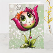 Add your special message カード (黄色い花)