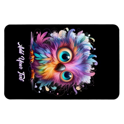 Add Your Text マグネット (横)