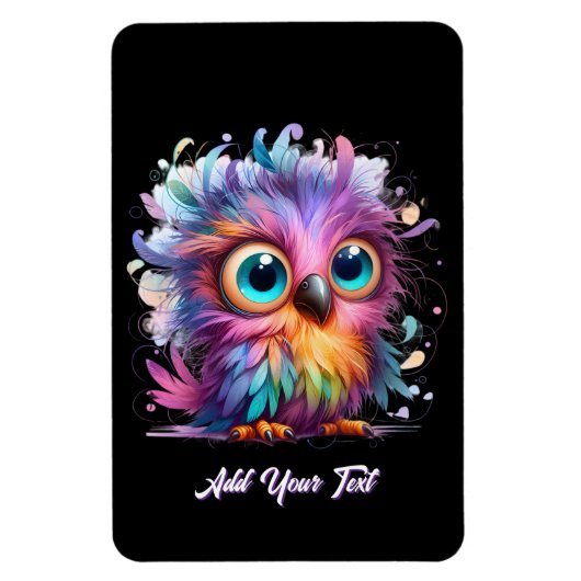 Add Your Text マグネット (縦)