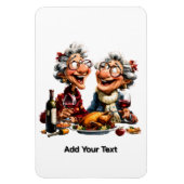 Add Your Text マグネット (縦)