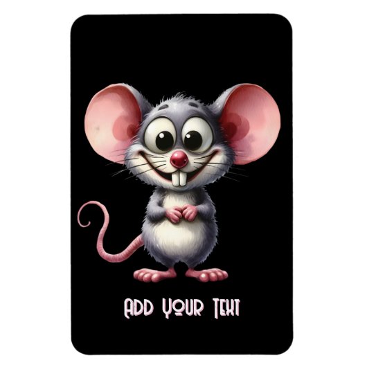 Add Your Text マグネット (縦)