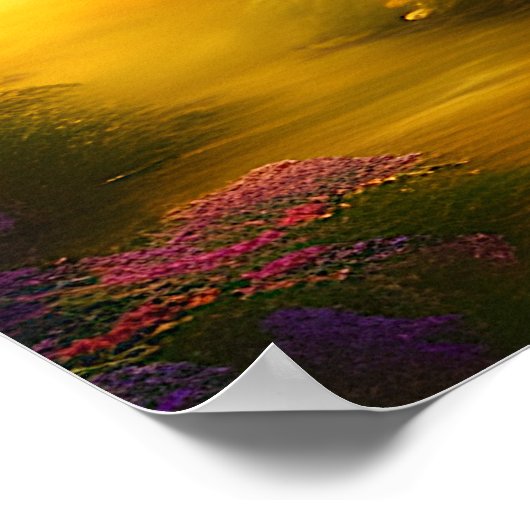 Add Your Text, Guardian Angel Shimmering Wings     ポスター (角)