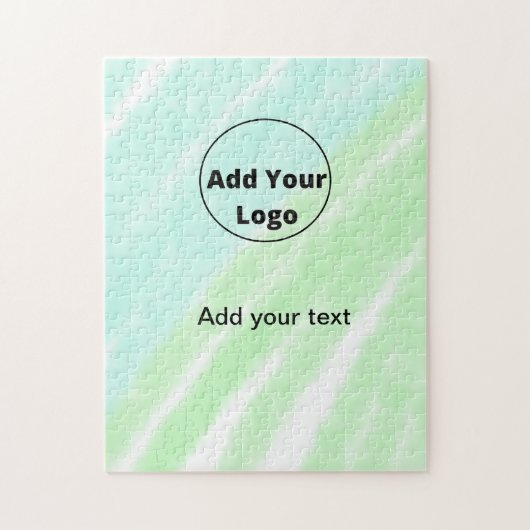 add your text simple minimal custom add your logo  ジグソーパズル (縦)