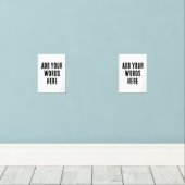 Add Your Words Here Custom Customized Personalized (ウッドフロア)