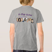 Add YOURSELF jenX Tunes Merch Kids トライブレンドTシャツ (裏面)