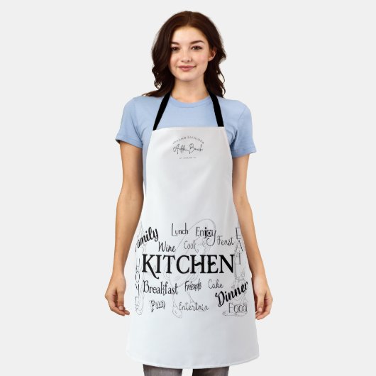 Adda_Bouch  エプロン (着用した状態)