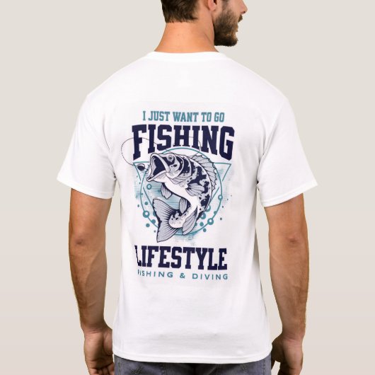 adda_bouch フィッシングTシャツ Tシャツ (裏面)