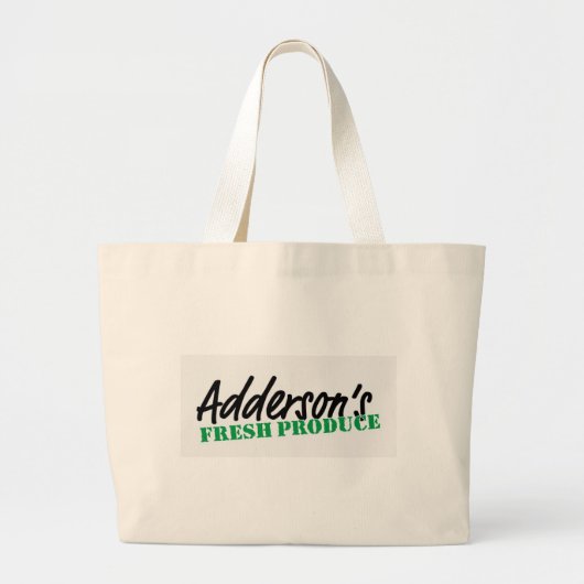 Addersonの生鮮食品 ラージトートバッグ (正面)
