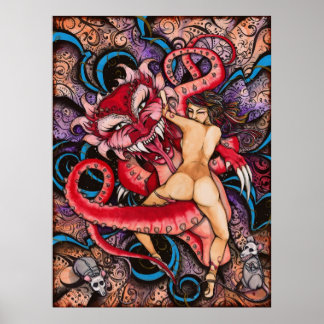 "Addict"シリーズプリント ポスター