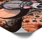 "Addict"シリーズプリント ポスター (角)