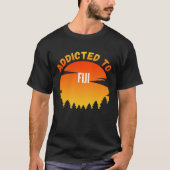 Addicted to Fiji Born In Fiji Tシャツ (正面)