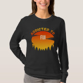 Addicted to Fiji Born In Fiji Tシャツ (正面)