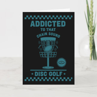 Addicted To That Chain Sound Disc Golf Flying Disc カード