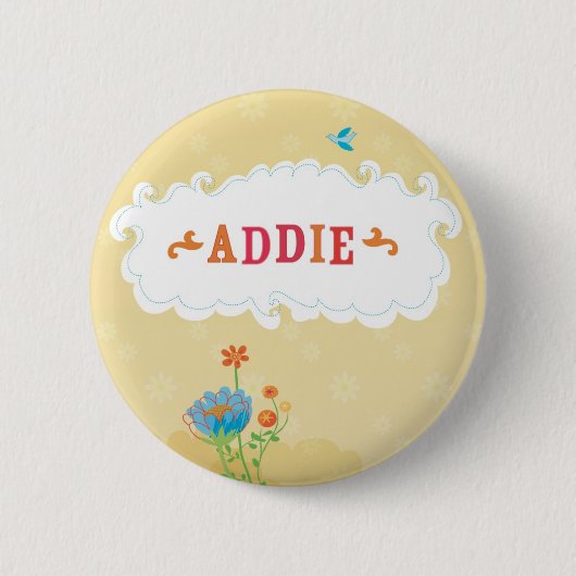 addie3 缶バッジ (正面)