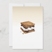 Adding S'more Love Invitation, Baby Shower 招待状 (裏面)