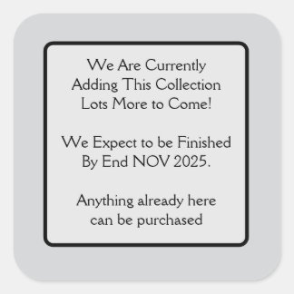 Adding Square Sticker スクエアシール