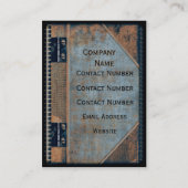 Addisonのスペンサーのプロフェッショナル 名刺 (裏面)