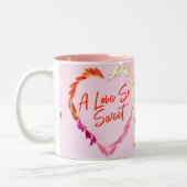 AddisonのCole、愛そう甘いピンクのマグ ツートーンマグカップ (左)