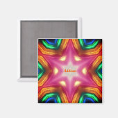 ADDISON～輝く抽象芸術パターン～ マグネット (正面/裏面)