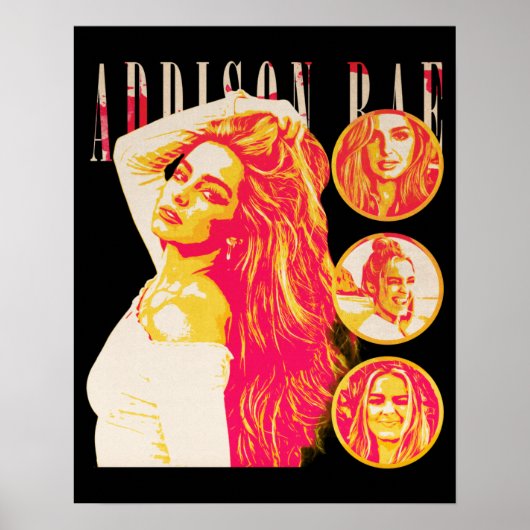 Addison Rae, Addison Rae ポスター (正面)