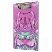 ADDISON ~WOW! STRANGE! Pink Grey White and Cerise  クリップボード (左)