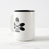 Addison's Disease Warrior Mug ツートーンマグカップ (正面左)