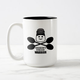 Addison's Disease Warrior Mug ツートーンマグカップ