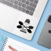 Addison's Disease Warrior Sticker シール (ノートパソコンとiPhone)