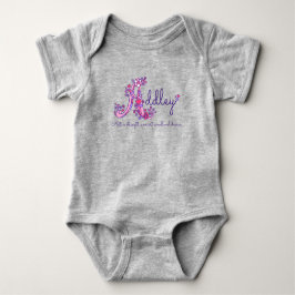 Addley girls name & meaningモノグラムシャツ ベビーボディスーツ