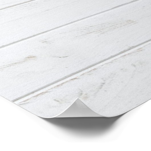 Address and Envelope Sign Blush and Navy Bridal ポスター (角)