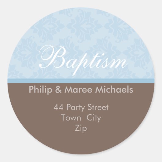 ADDRESS LABEL :: oh so beautiful 2 ラウンドシール (正面)